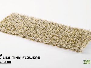 Gamers Grass - White Lily Tiny Flowers