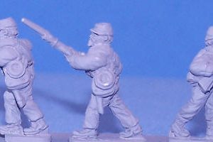 Peter Pig - Confederate In Kepi With Blanket Roll Advancing