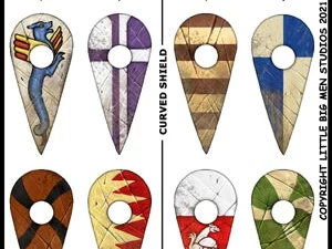 Little Big Men Studios - Norman Shield Designs 1